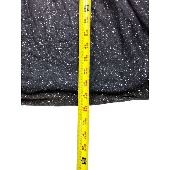 Vintage City Triangles Womens Party Prom Dress M Ombrie Gray Glitter Strappy Y2K - Picture 8 of 8